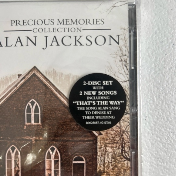 Brown and White Alan Jackson Media Set with Traditional Architecture - Picture 2 of 8